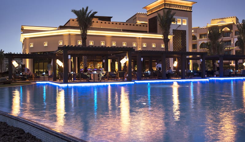 Turtle Bay Bar & Grill Deck by Night